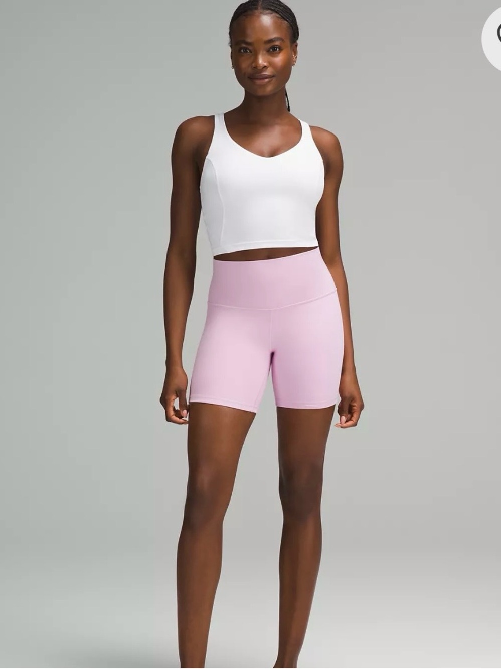 lululemon athletica High-Rise Pink Bike Shorts - Picture 11 of 11